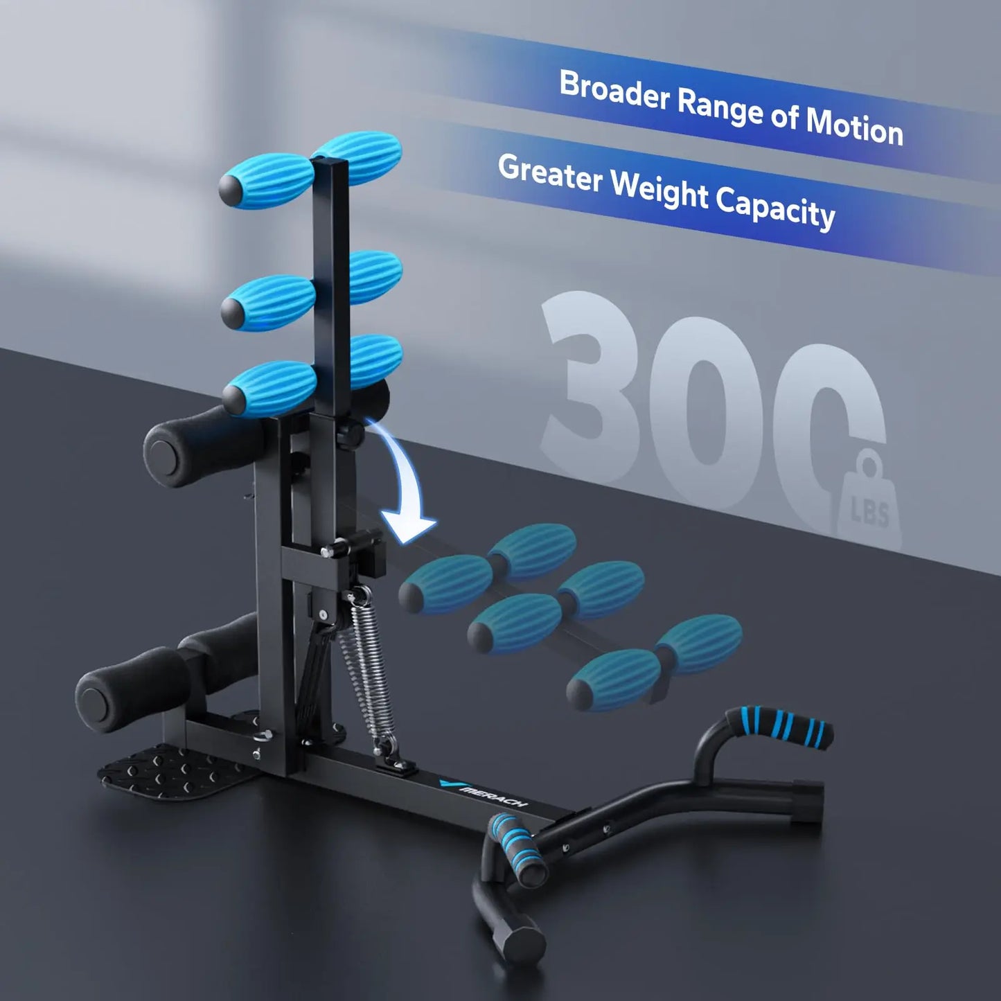 Merach Deep Squat Machine Adjustable Glutes Core Trainer