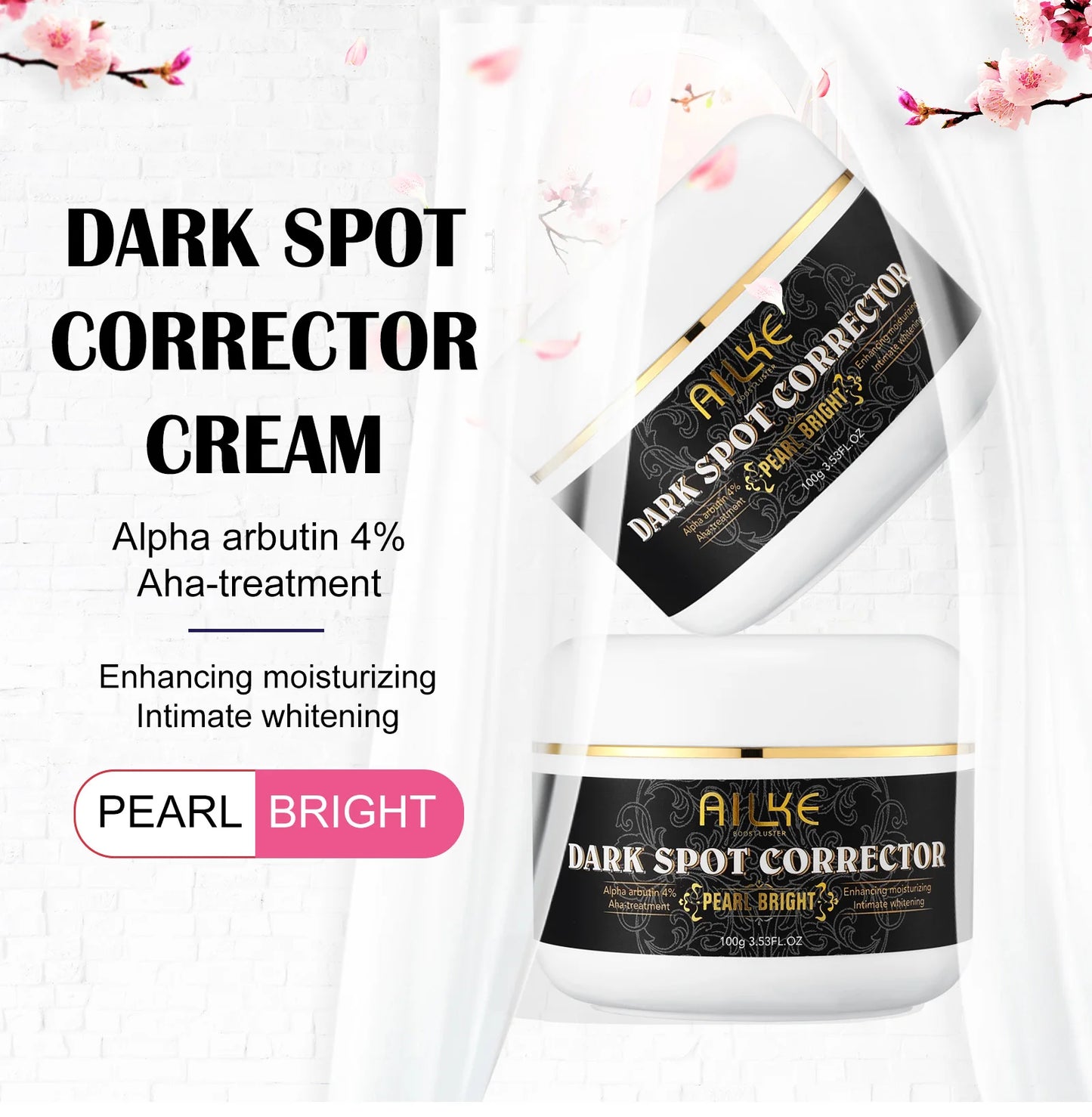 Ailke Collagen Whitening Kit Moisturizer Brightening Cream