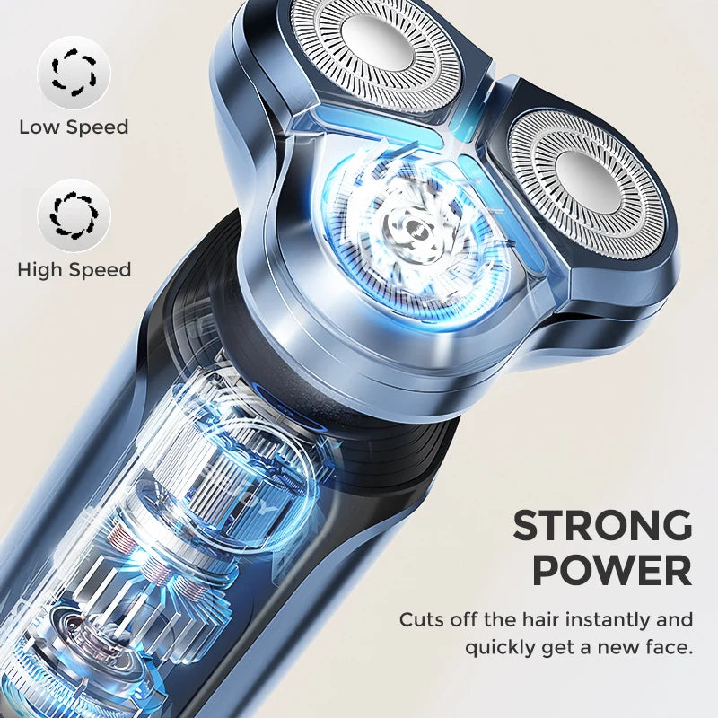 SEJOY Electric Shaver for Men Trimmer Massager and Cleanser