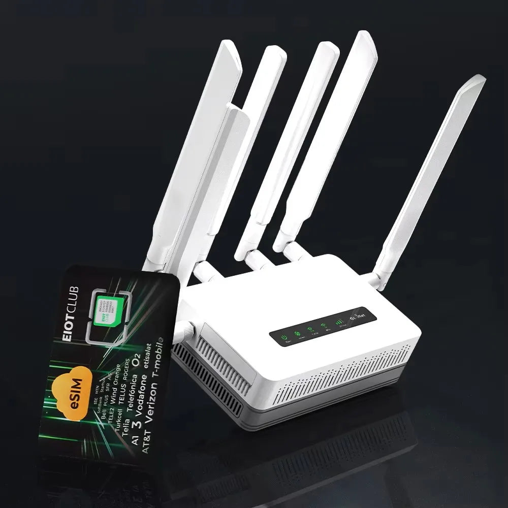 GL.iNet GL-XE3000(Puli AX)Wi-Fi 6 5G Cellular Router with Battery