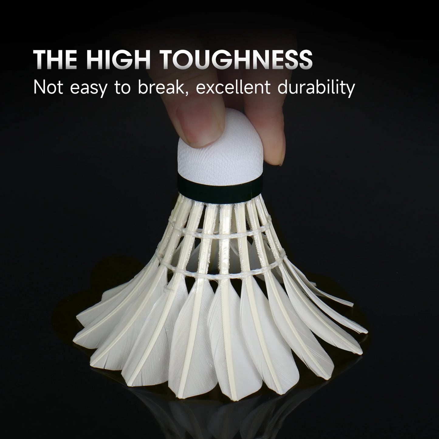 Kunli Badminton Shuttlecocks Duck Feather Durable Stability