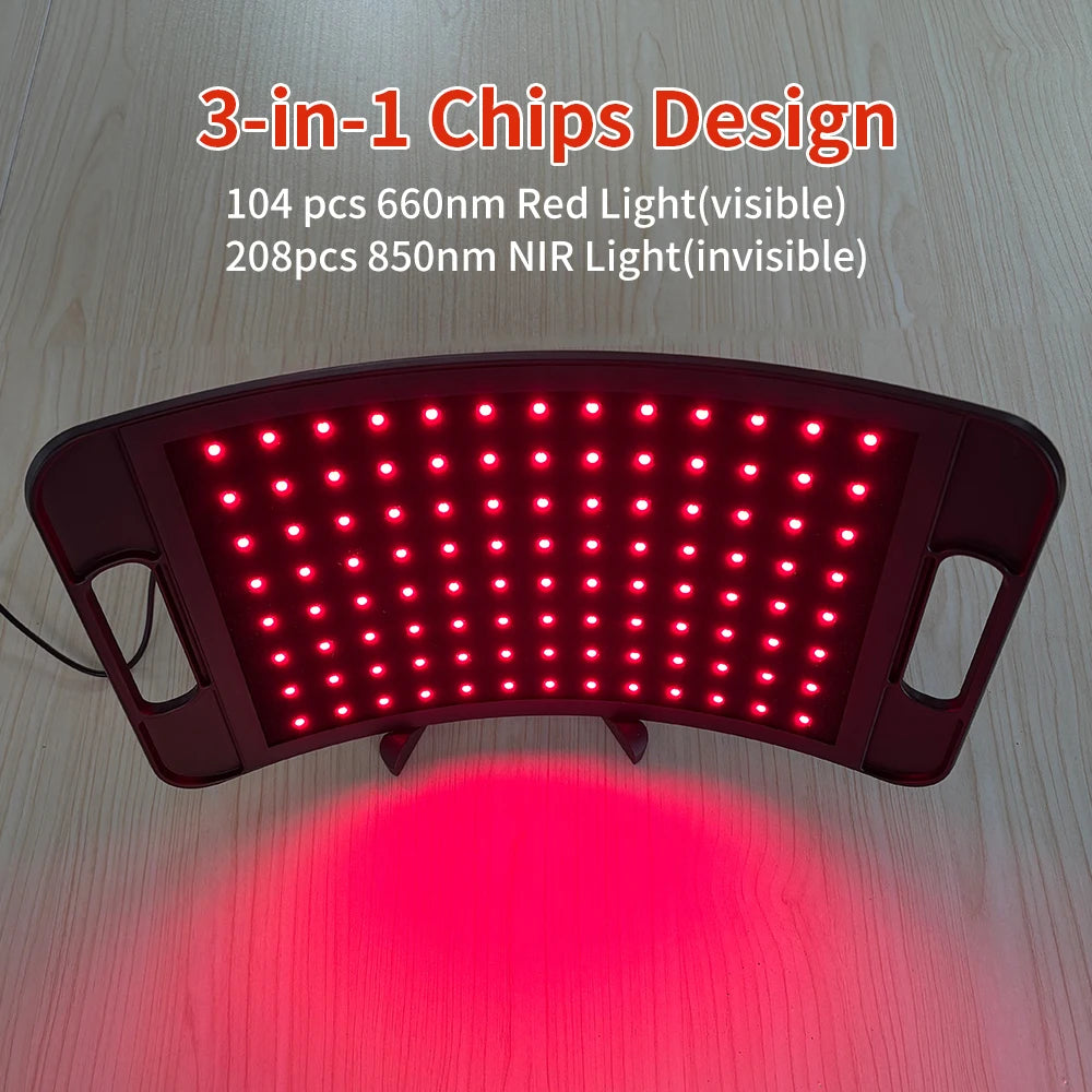 Red Light Therapy Lamp 660nm 850nm Infrared Panel Stand