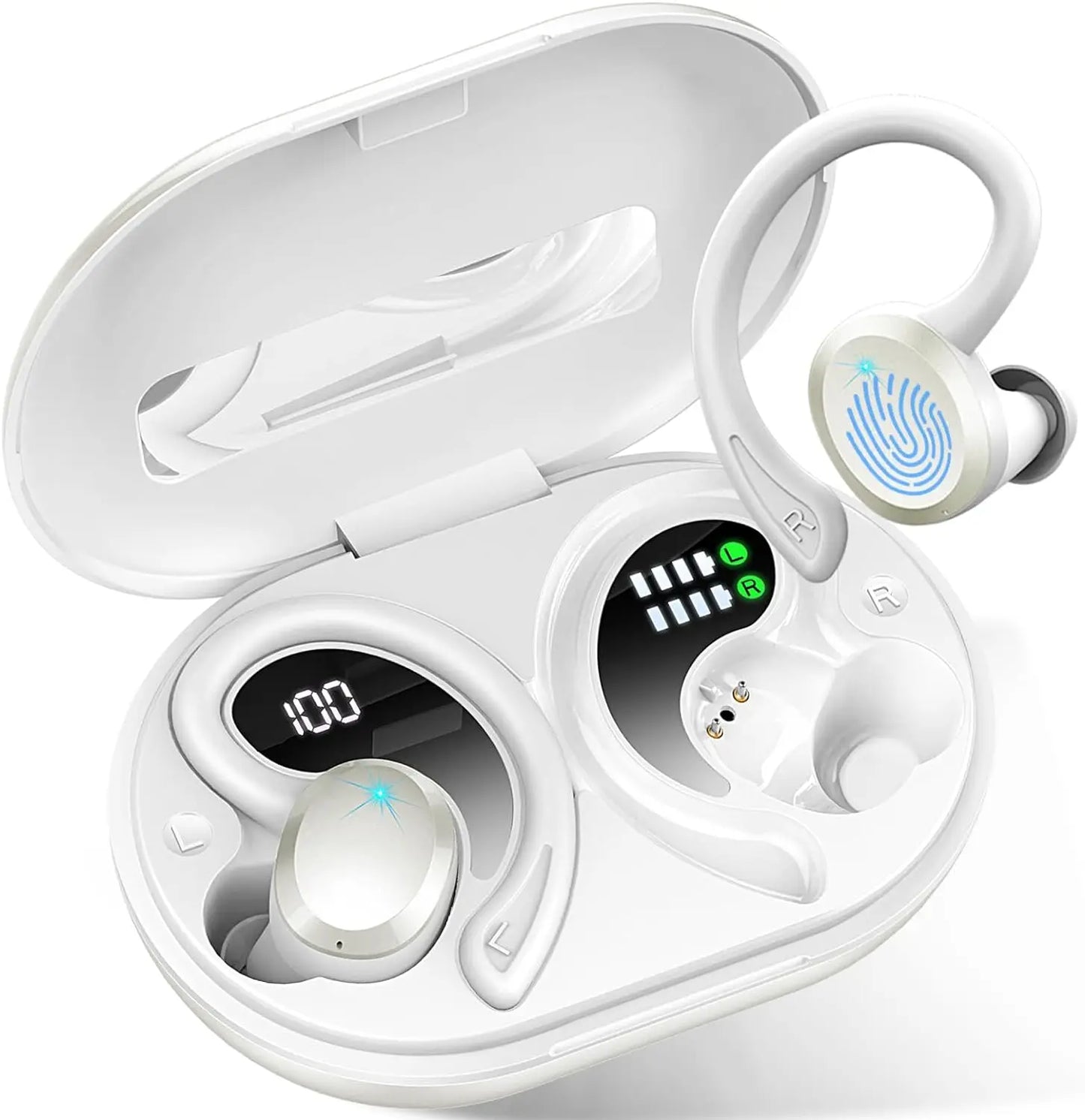 Drsaec Wireless Earbuds Bluetooth 5.3 Noise Cancelling IPX7