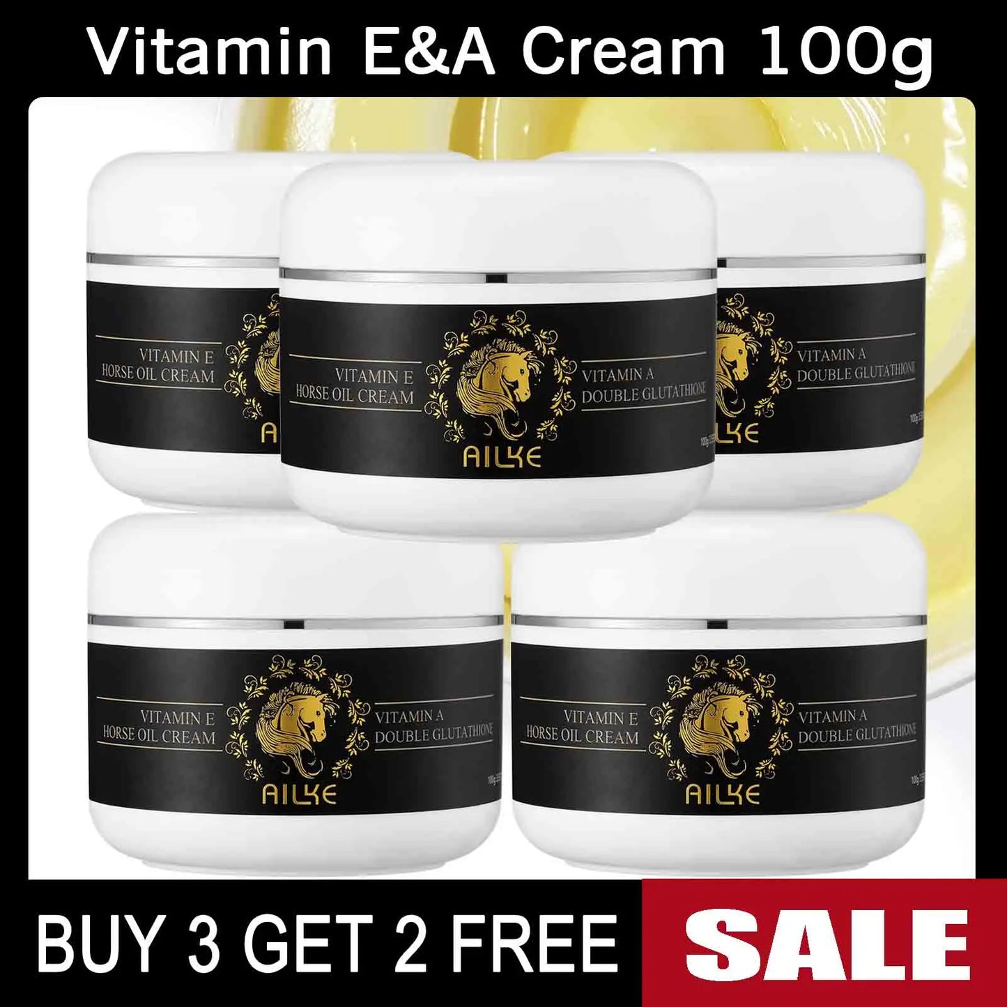 Ailke Collagen Whitening Kit Moisturizer Brightening Cream