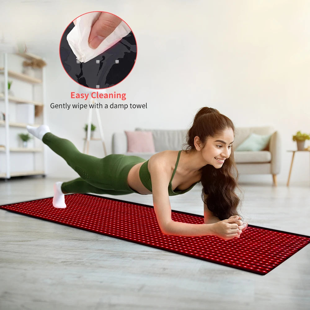 Full Body Red Light Mat 71 By 31 Inches Led Pain Relief Pad