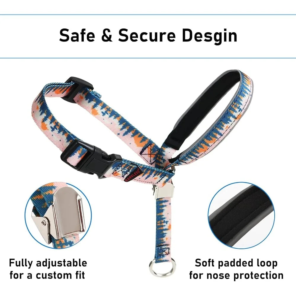 Dog Head Collar Anti Pulling Halter Leash Snout Harness