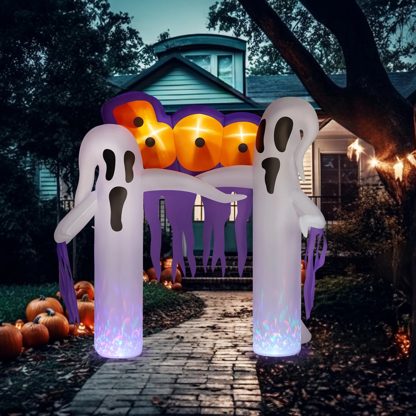 9.8ft White Ghost Yard Decoration