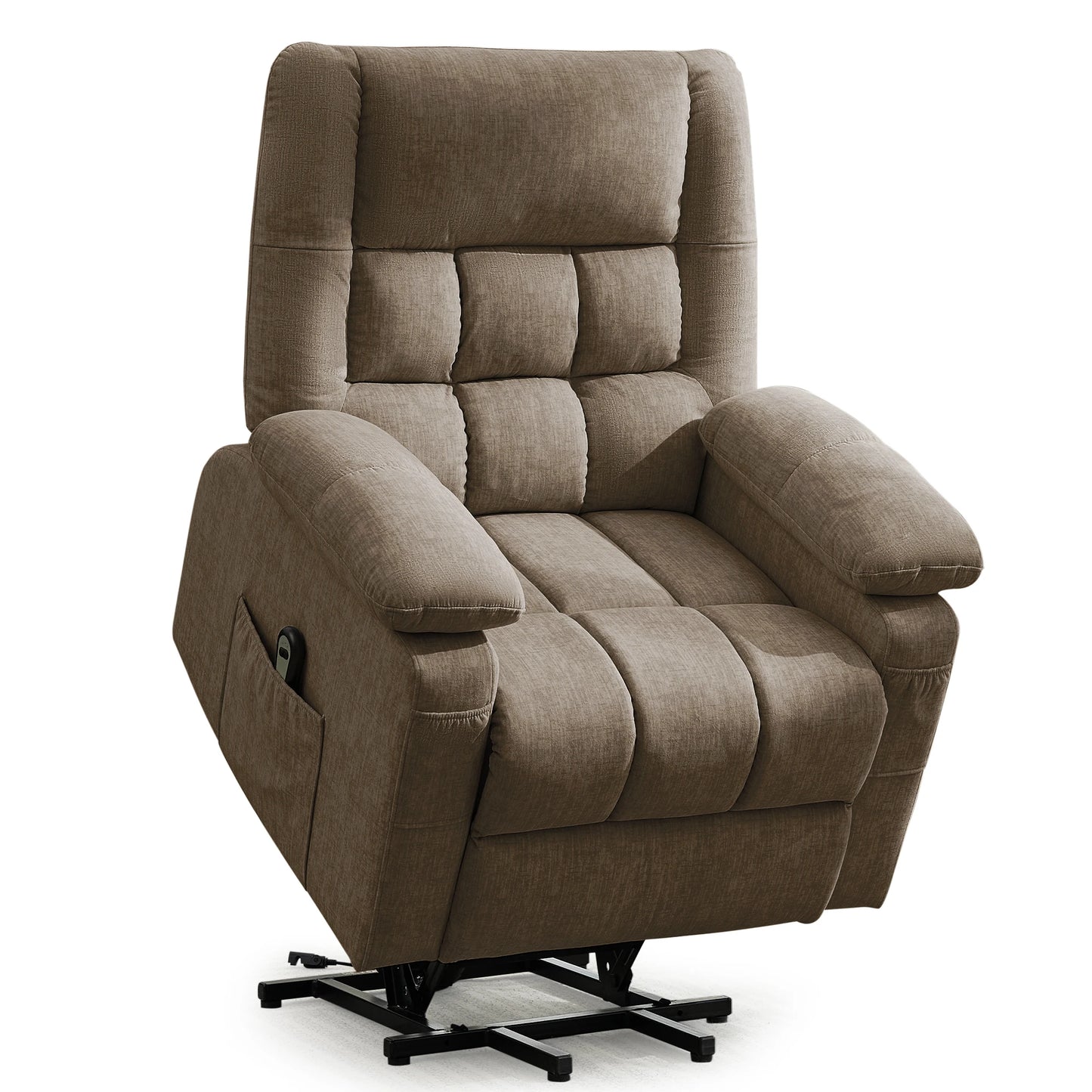 Luxury Power Lift Recliner for Elderly, Electric Recliner Chairs with Massage and Heat, Extra Wide Recliner,Living Room