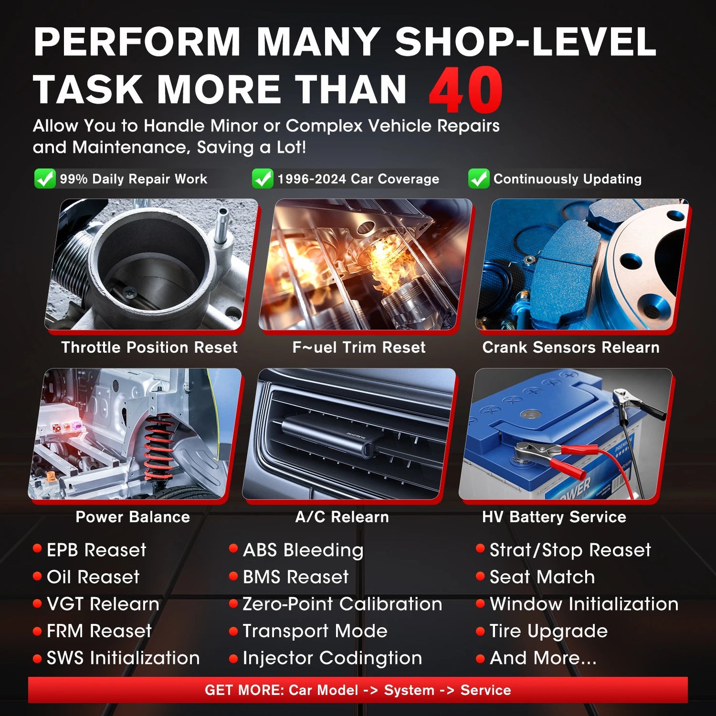 Autel MaxiCOM MK900BT With Bluetooth Car Diagnostic Tools OBD2 Scanner 40+Service Active Test CAN-FD&DOIP Upgrade of MK900