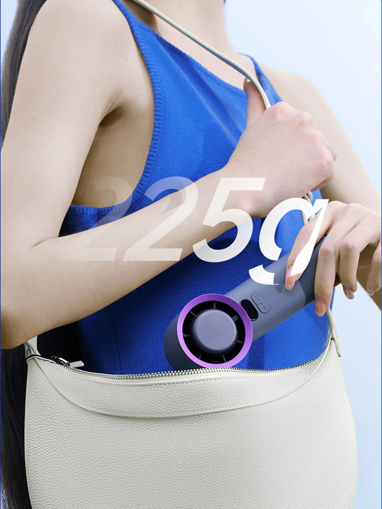 Kinscoter Portable Handheld Turbo Fan Adjustable Mini