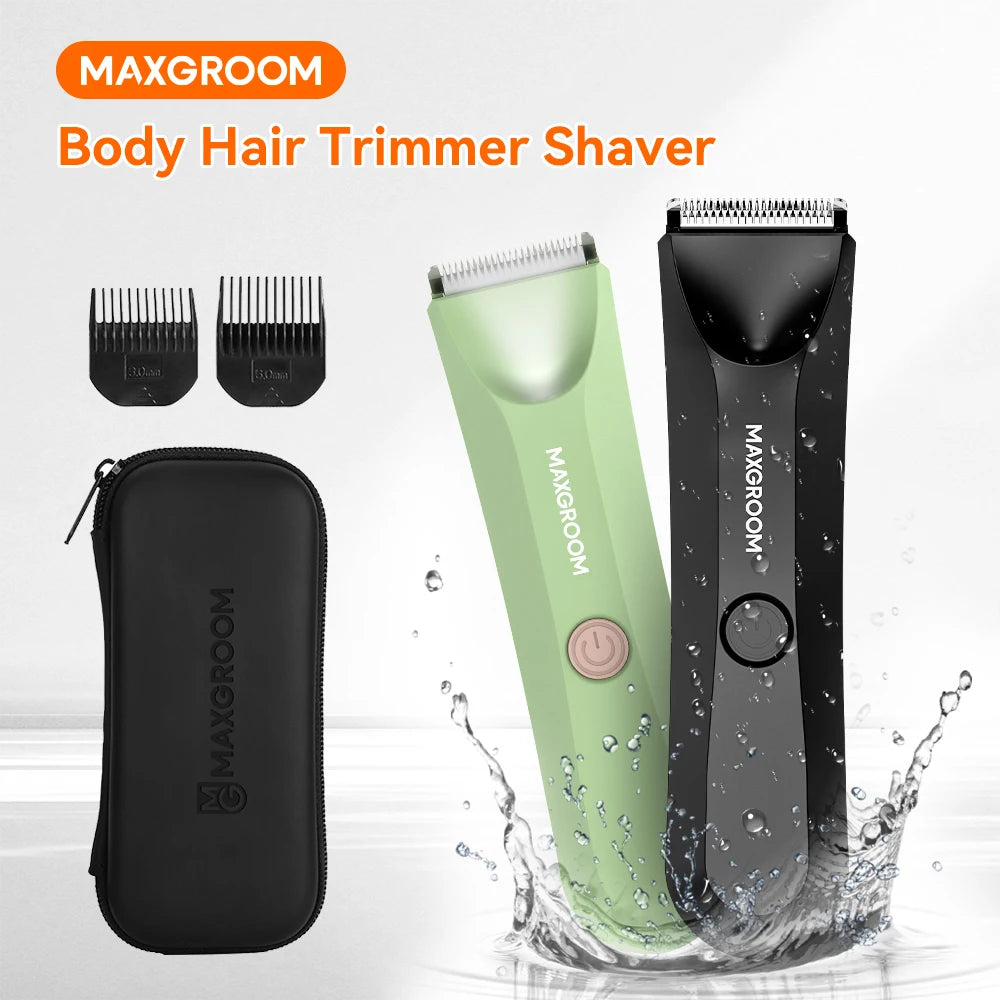 MAXGROOM Body Hair Trimmer For Men Waterproof IXP7