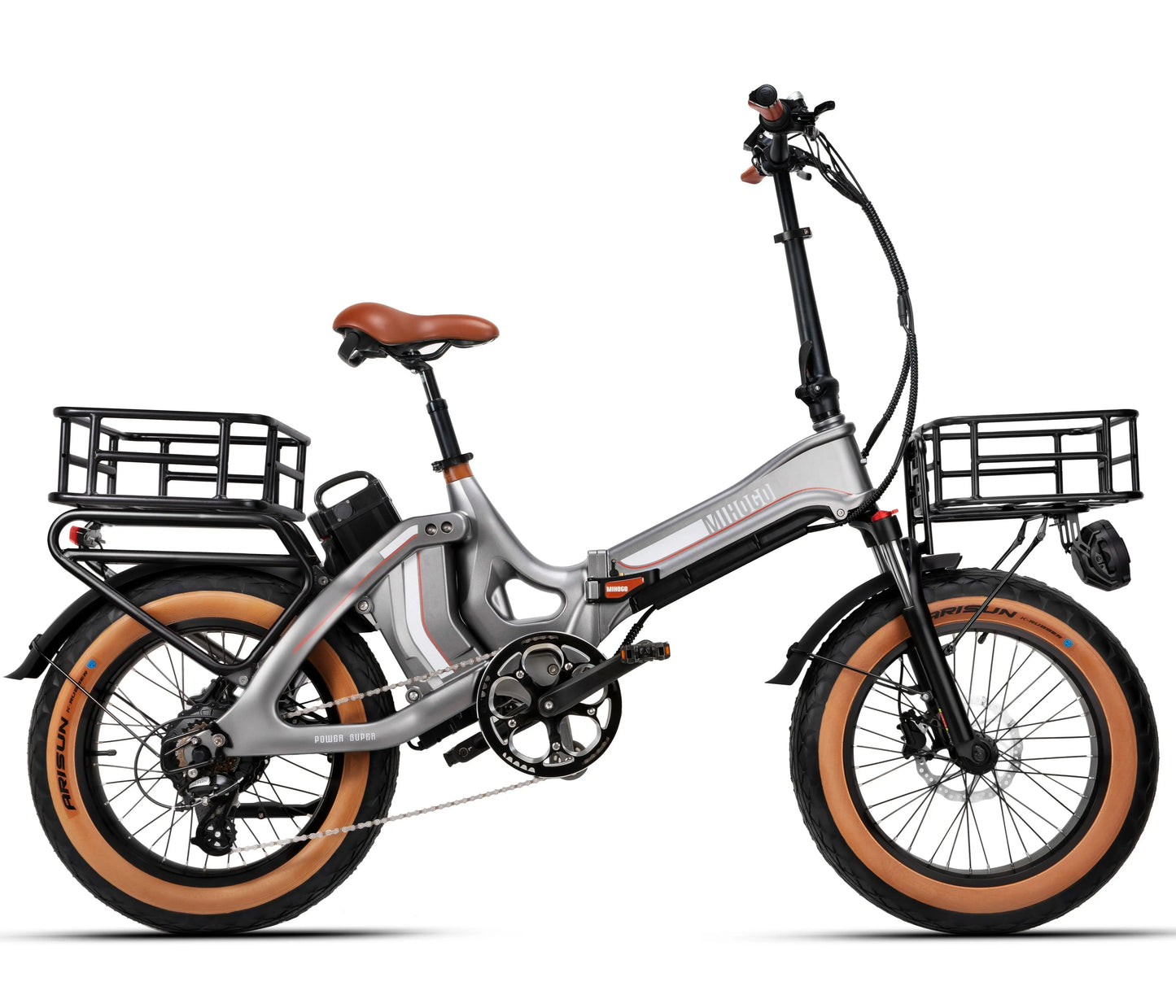 Mihogo Max Electric Bicycle 750W Ebike Foldable Fat Tire