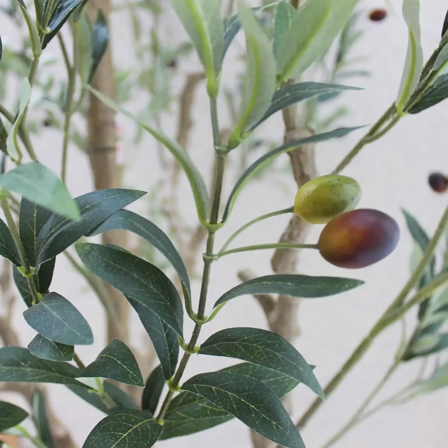 Best Selling Tall Faux Olive Tree,10ft(120in) Realistic Potted Silk Artificial Olive Tree, Fake Olive Trees Indoor with Green Le