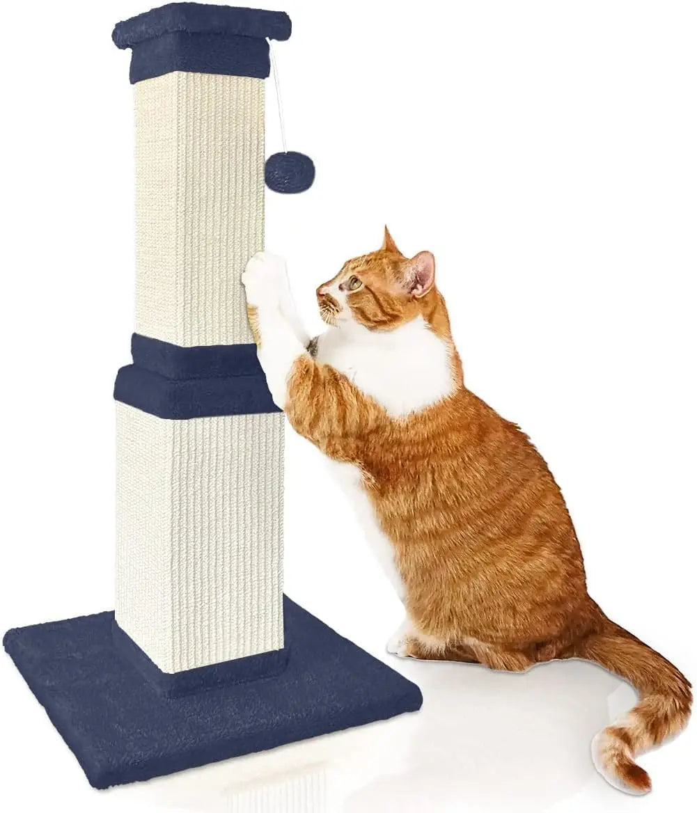32 Inch Cat Scratching Post For Large Indoor Cats Home Use