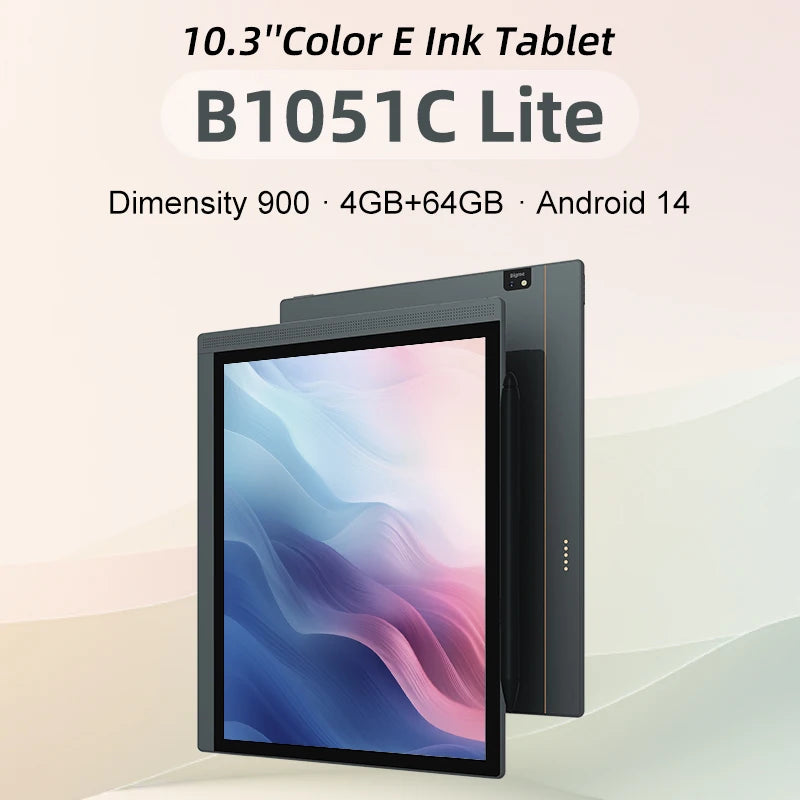 BIGME B1051C ereader, 10.3 inch Color E-ink Ebook Reader, 6+128GB Android 14 Tablet Electronic book reader, B1051C Pro 8+256GB