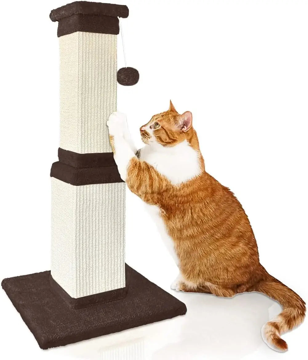 32 Inch Cat Scratching Post For Large Indoor Cats Home Use