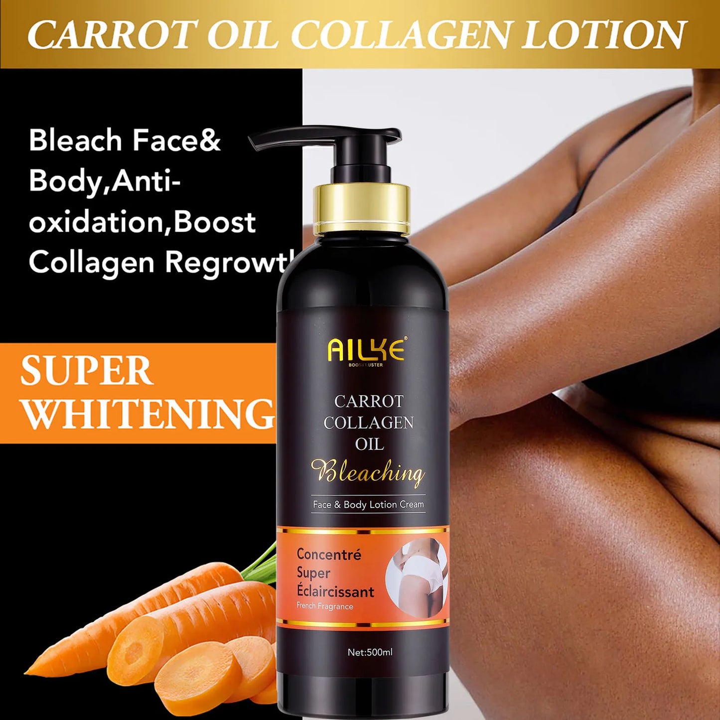 Ailke Collagen Whitening Kit Moisturizer Brightening Cream