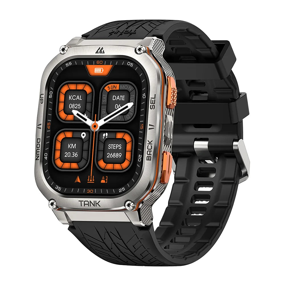 KOSPET Tank M3 Ultra GPS Smartwatch AMOLED AOD Fitness