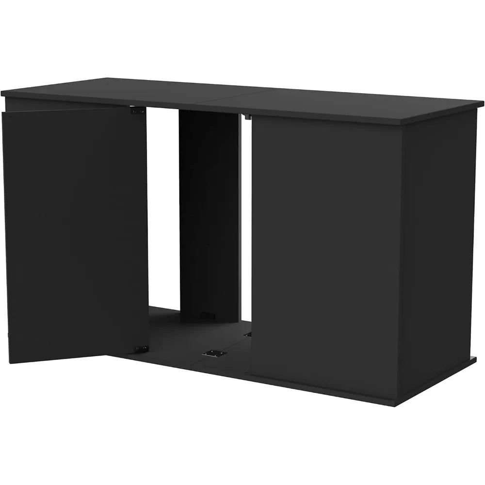 75 90 Gallon Aquarium Stand Black Particle Board Heavy Duty