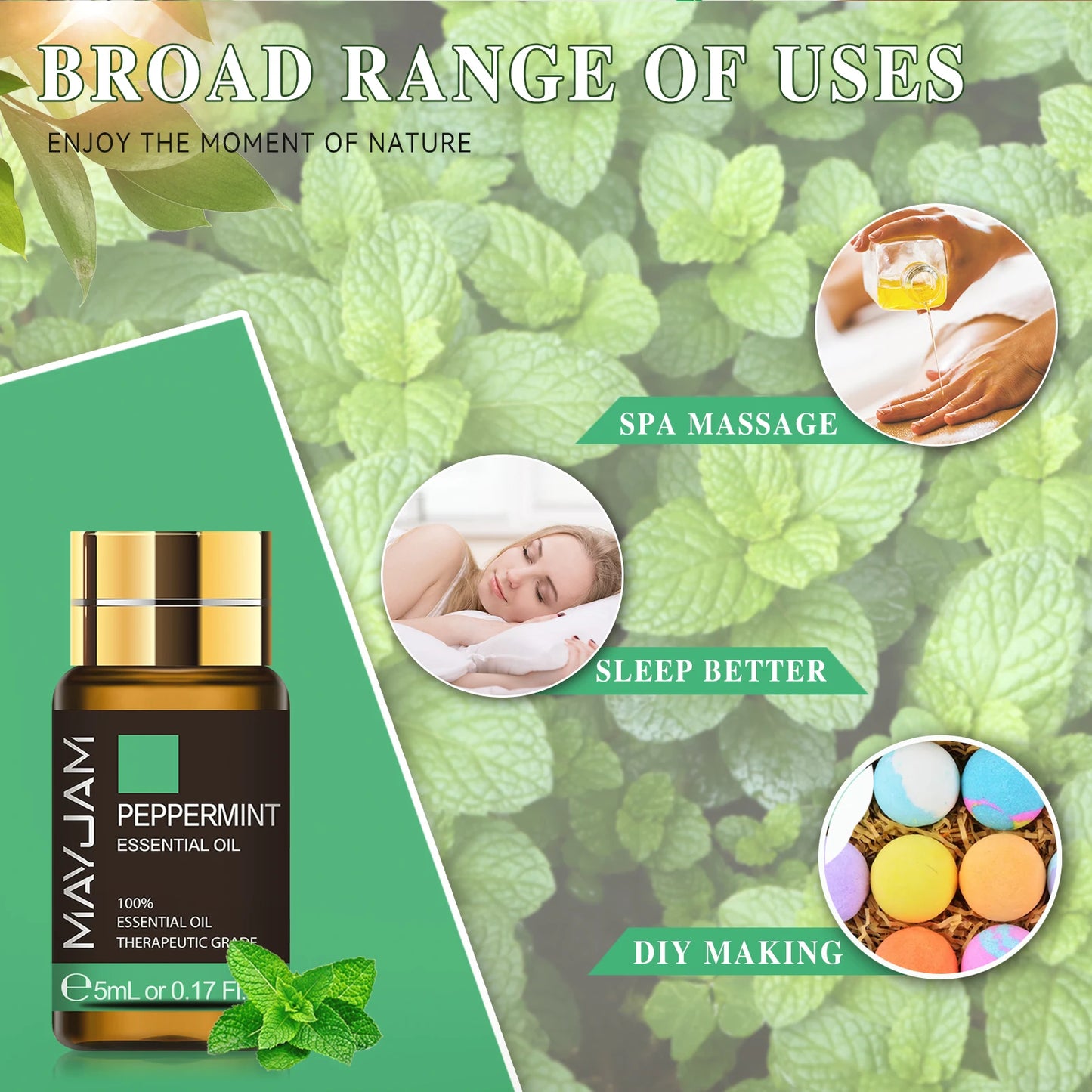 MAYJAM 35Pcs Set Essential Oils For Humidifier Diffuser