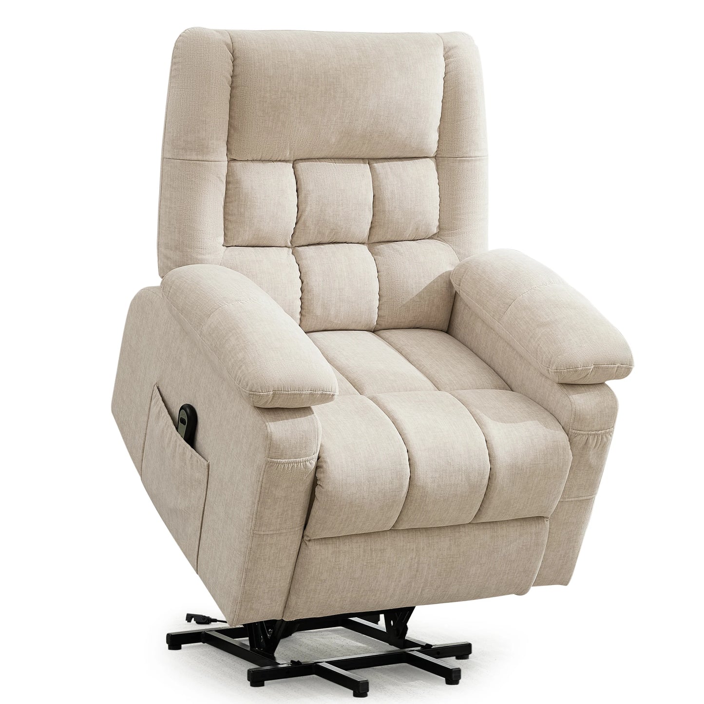 Luxury Power Lift Recliner for Elderly, Electric Recliner Chairs with Massage and Heat, Extra Wide Recliner,Living Room