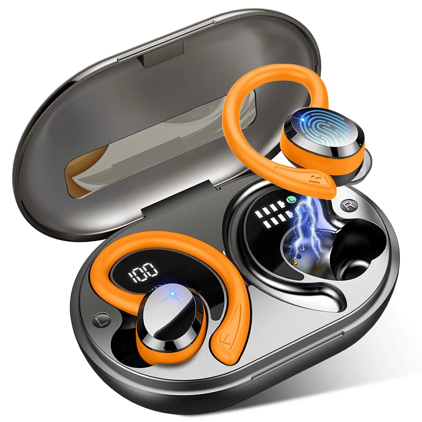 Drsaec Wireless Earbuds Bluetooth 5.3 Noise Cancelling IPX7