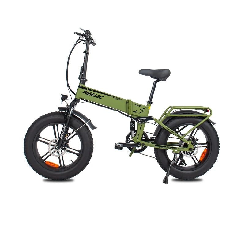 HedaTX PX6 750W E Bike 48V 13Ah Fat Tire Mountain Bike