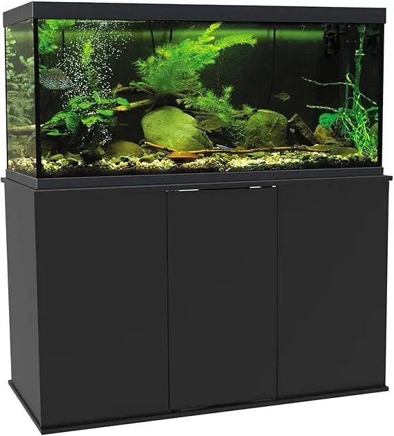 75 90 Gallon Aquarium Stand Black Particle Board Heavy Duty