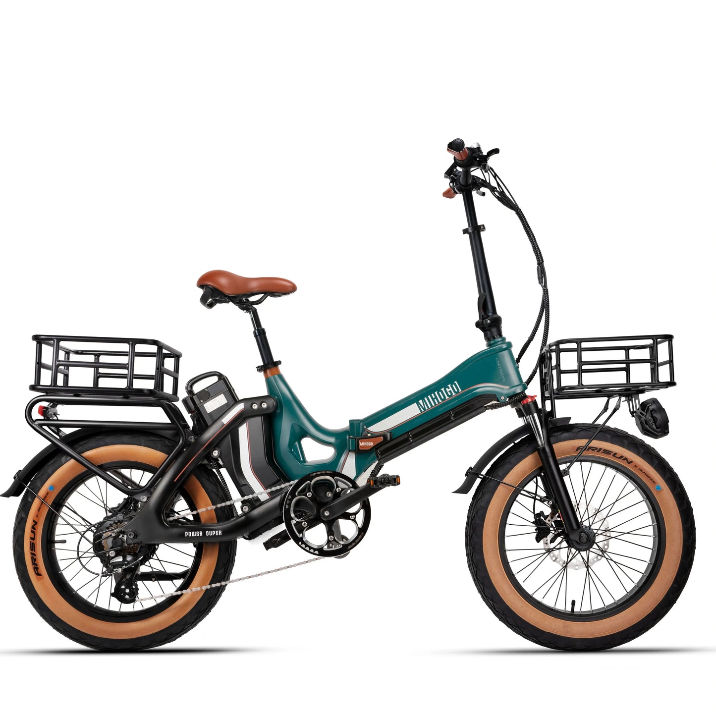 Mihogo Max Electric Bicycle 750W Ebike Foldable Fat Tire