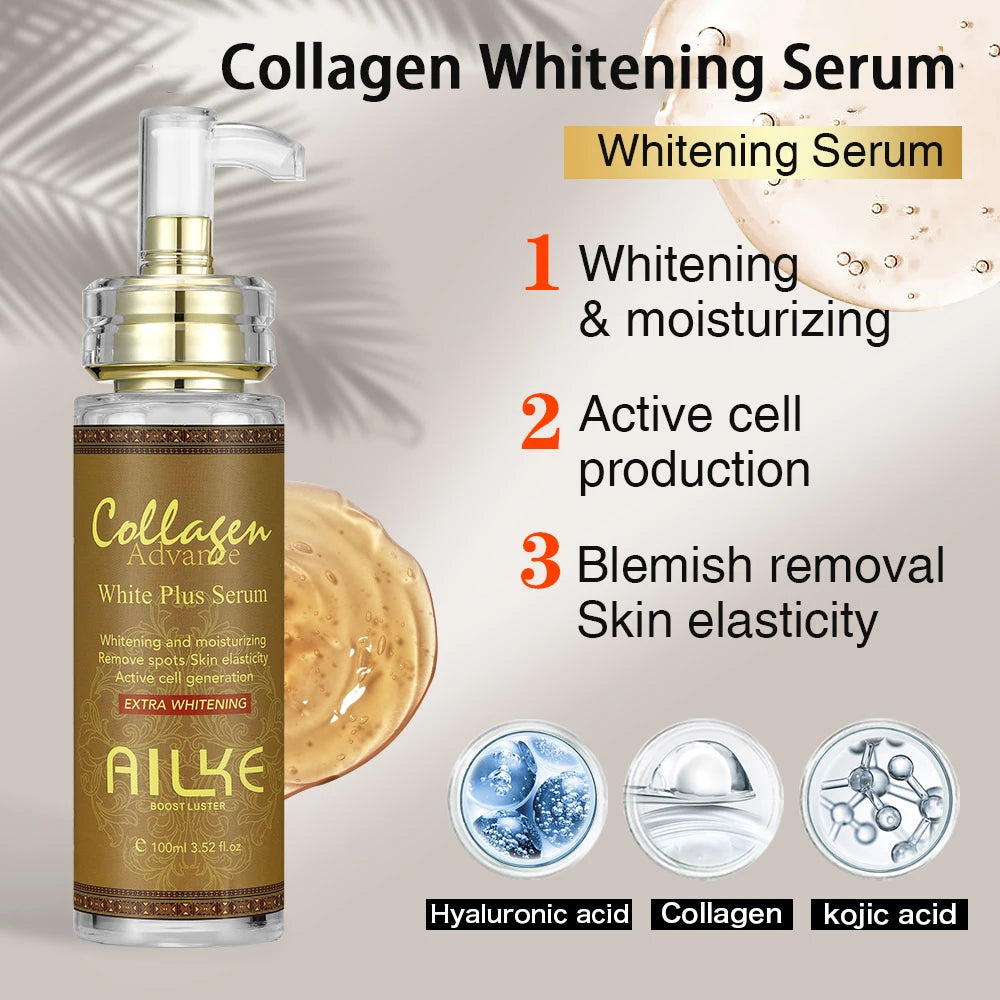 Ailke Collagen Whitening Kit Moisturizer Brightening Cream