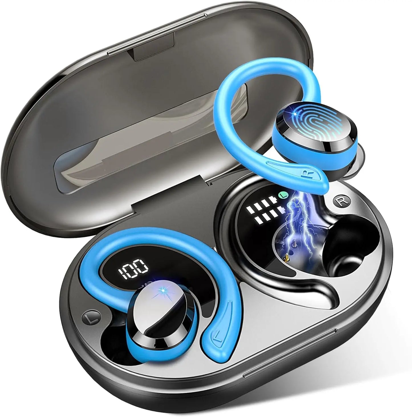 Drsaec Wireless Earbuds Bluetooth 5.3 Noise Cancelling IPX7
