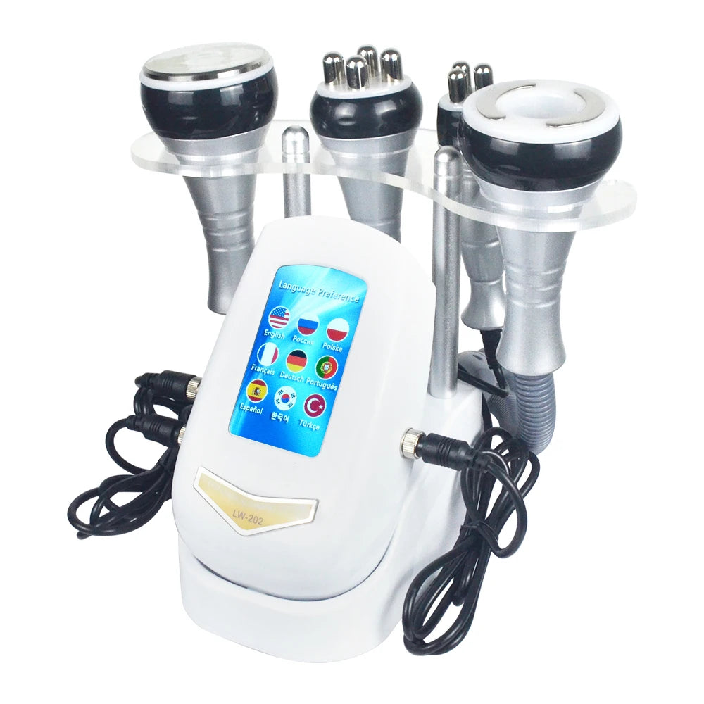 4 In 1 Vacuum Therapy Cavitation RF Fat Remover Body Slimming
