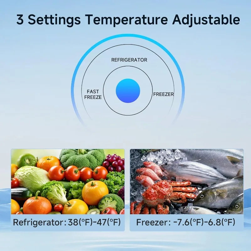 Upright Freezer, 7.0 Cu.ft Stand Up Freezer, Convertible Upright Freezer/Refrigerator, Single Door for Kitchen,Silver