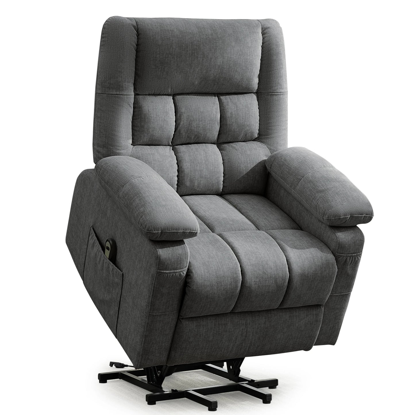 Luxury Power Lift Recliner for Elderly, Electric Recliner Chairs with Massage and Heat, Extra Wide Recliner,Living Room
