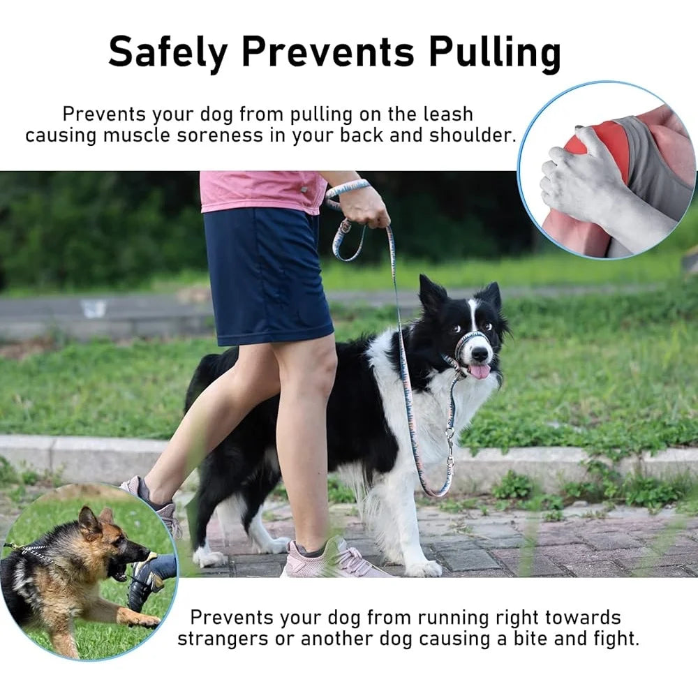 Dog Head Collar Anti Pulling Halter Leash Snout Harness