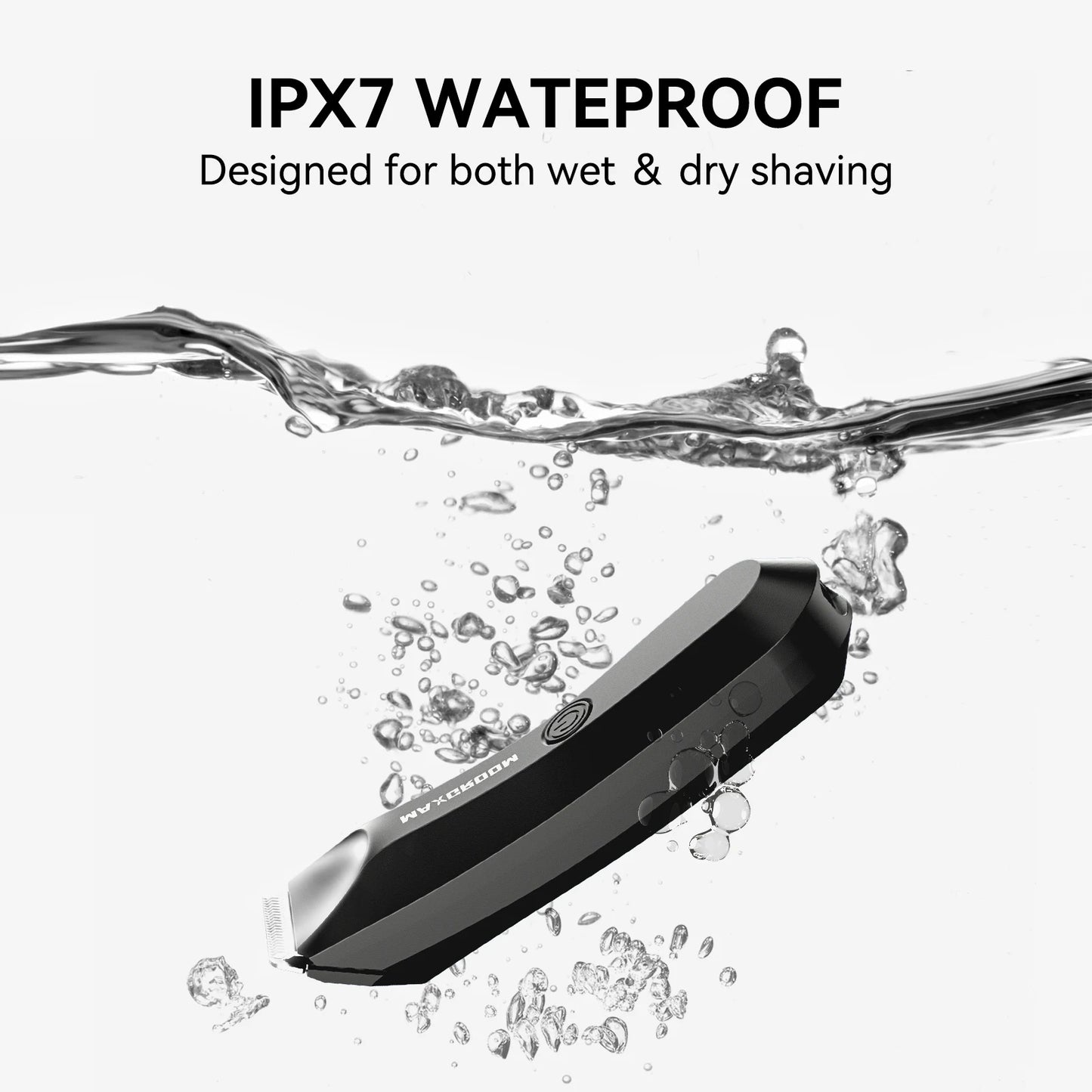 MAXGROOM Body Hair Trimmer For Men Waterproof IXP7