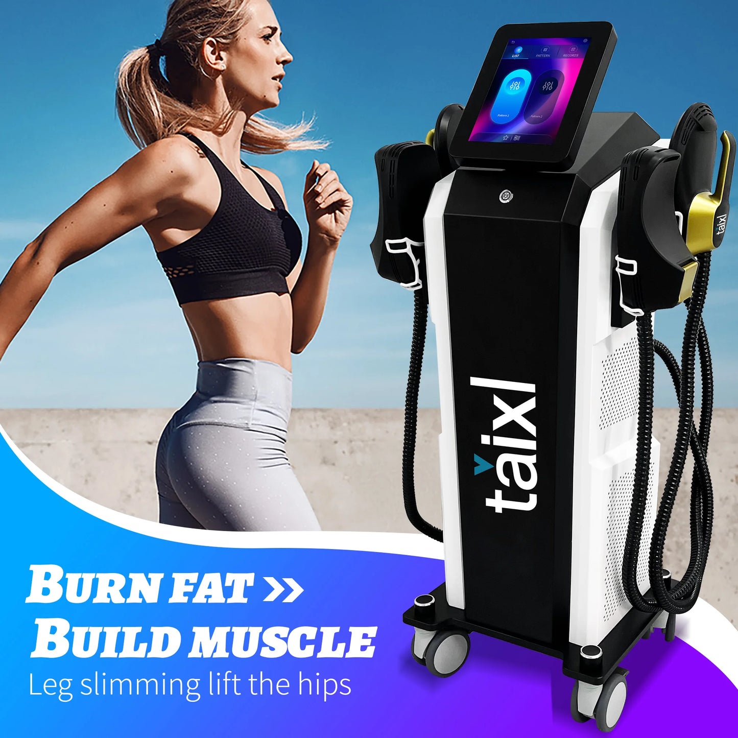 Myosilm 15 Tesla EMS Body Sculpting Pro Machine Fat Burning