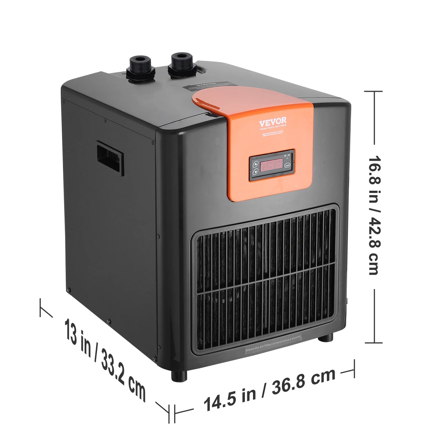 VEVOR Aquarium Chiller for Fresh Water Fish Tank Ultra Quiet