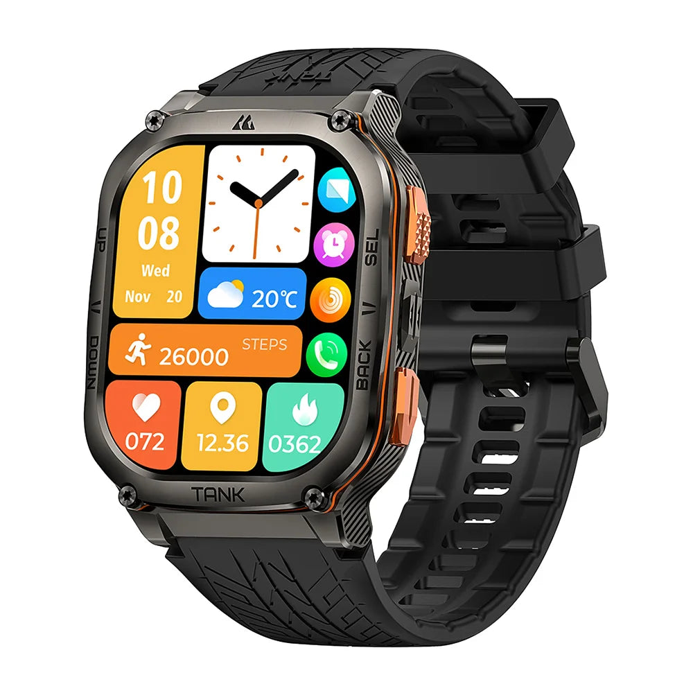 KOSPET Tank M3 Ultra GPS Smartwatch AMOLED AOD Fitness