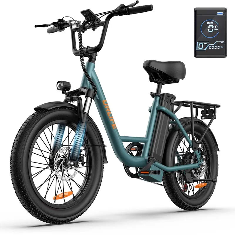Urlife E20 Ebike 250W 48V 13Ah 20 Inch Fat Tire City