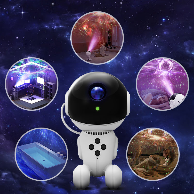 Robot Galaxy Night Projector With Remote | Stellabliss