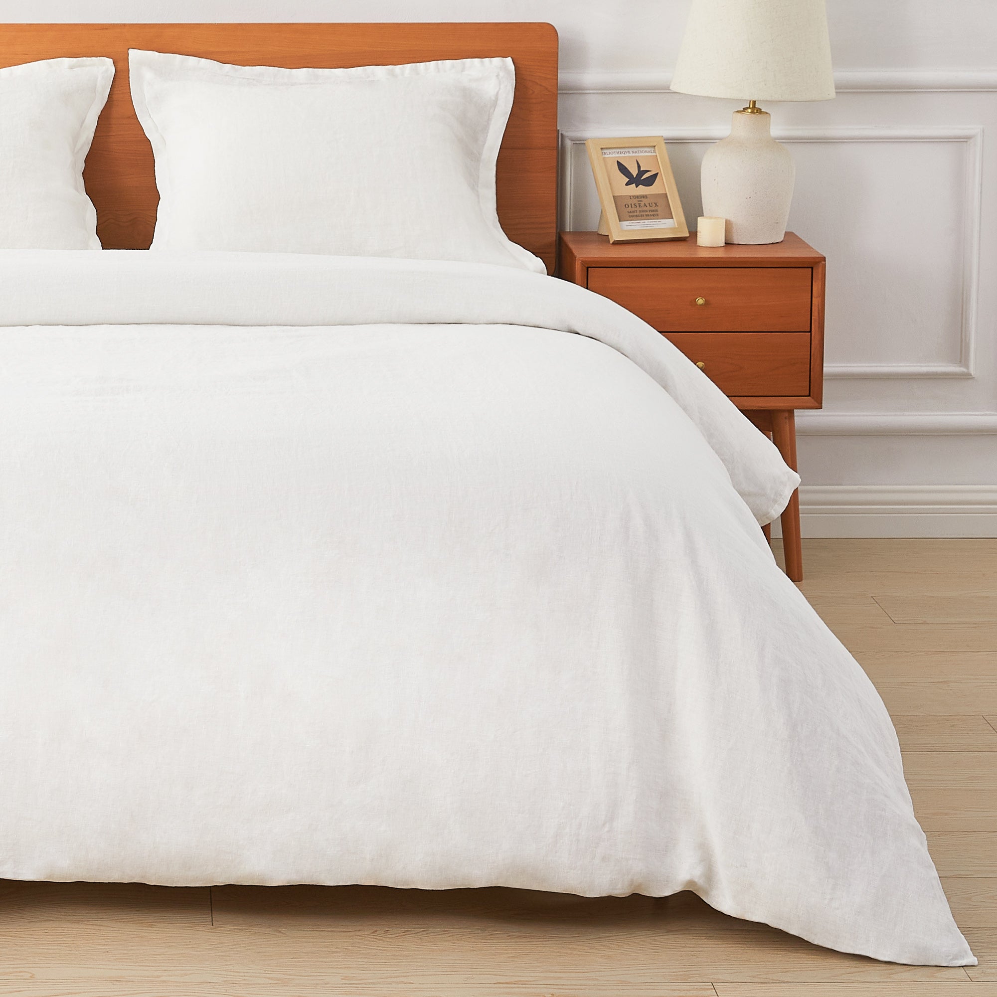 100% Linen Duvet Cover Set by Mélange Home