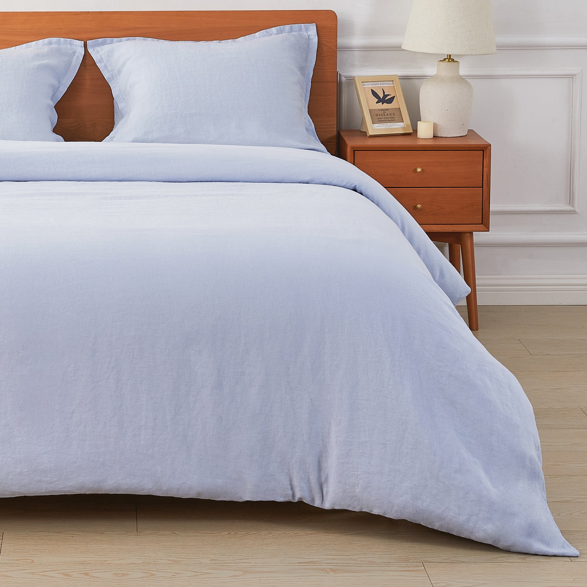 100% Linen Duvet Cover Set by Mélange Home
