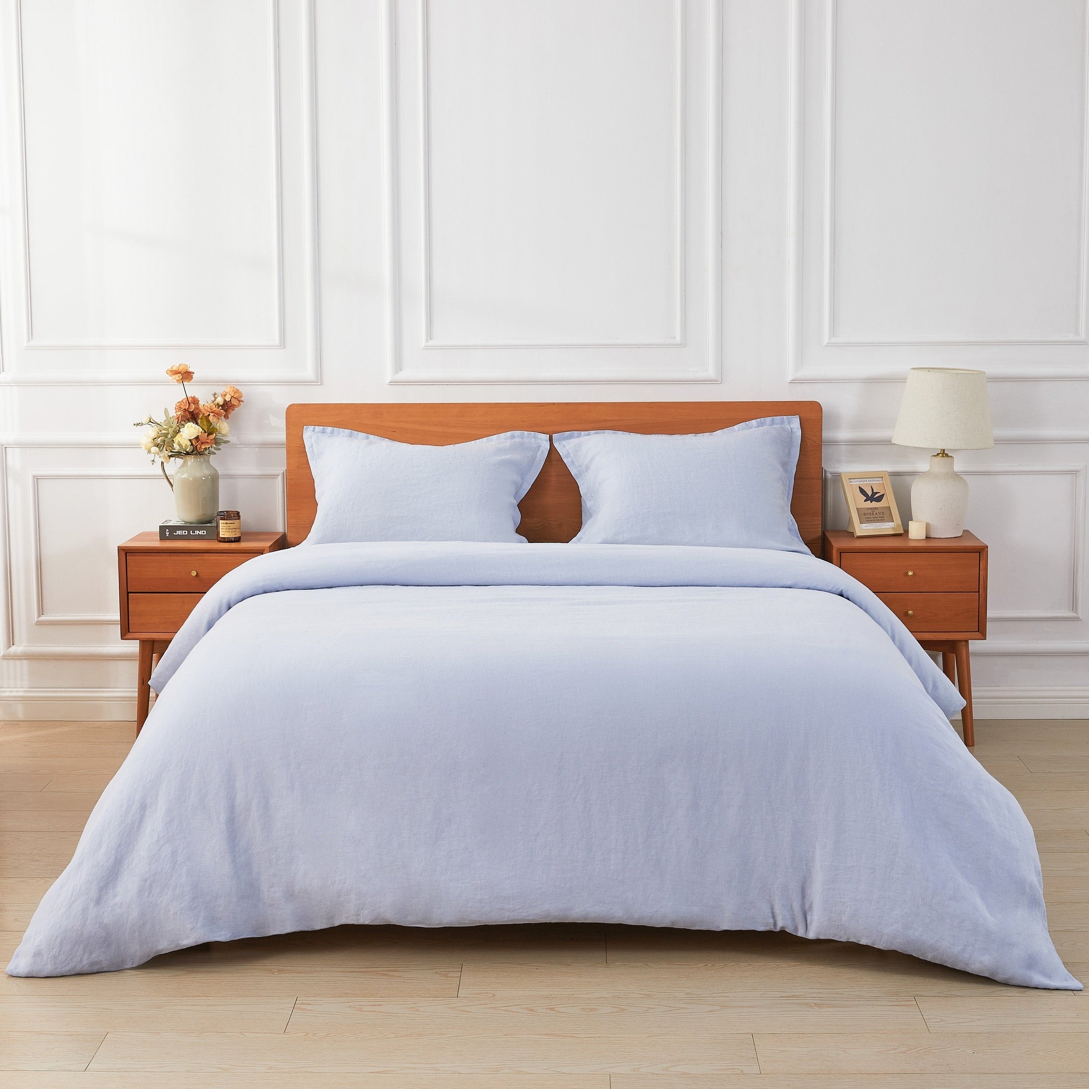 100% Linen Duvet Cover Set by Mélange Home