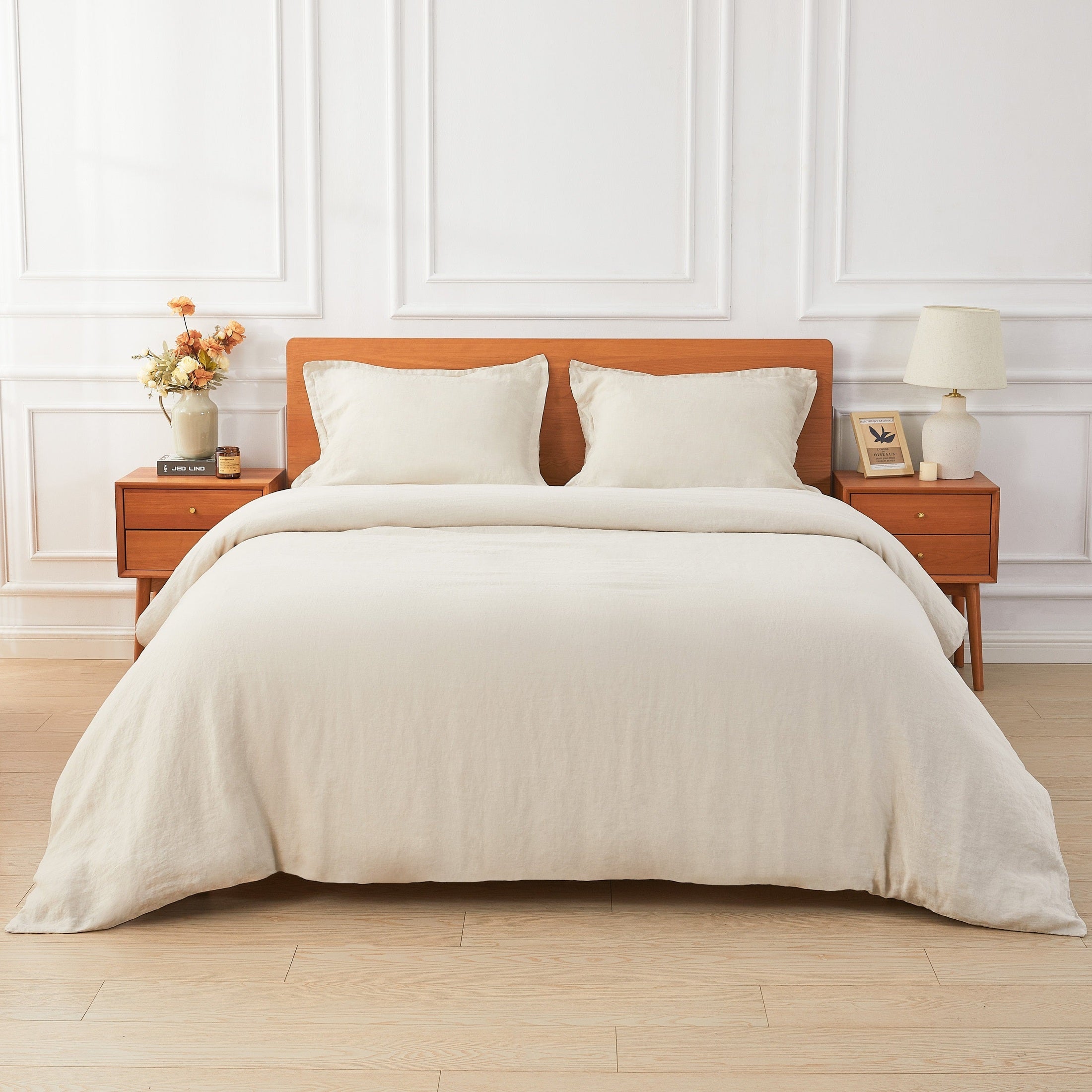 100% Linen Duvet Cover Set by Mélange Home