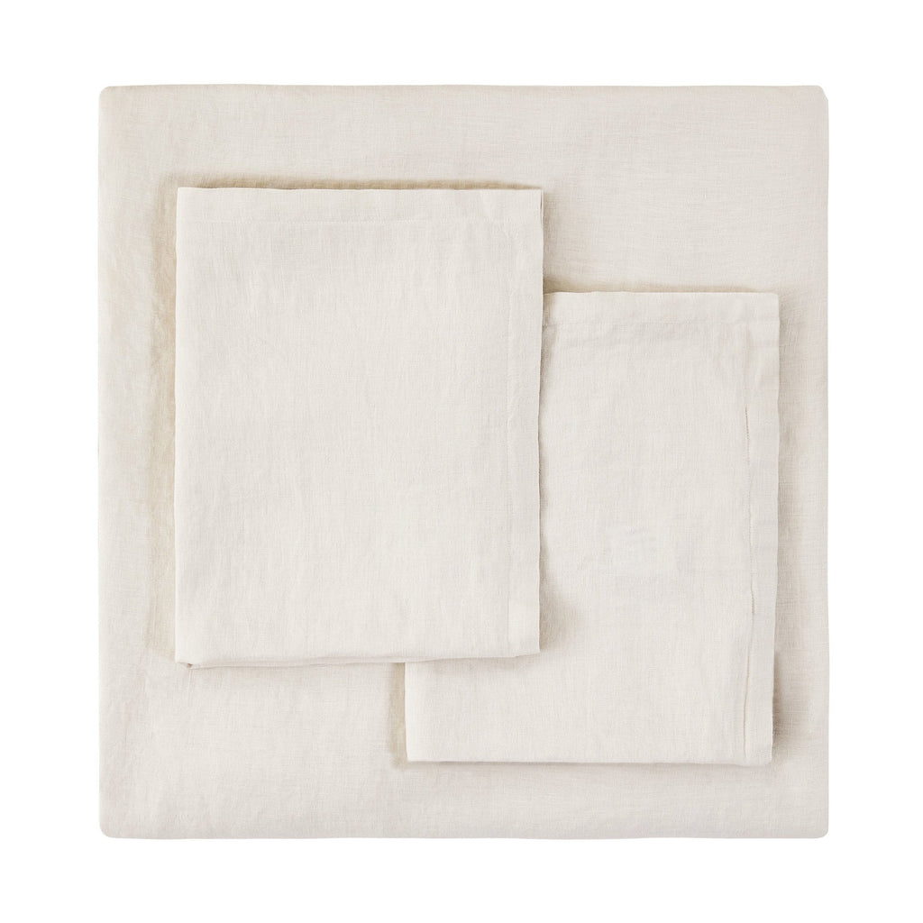 100% Linen Duvet Cover Set by Mélange Home