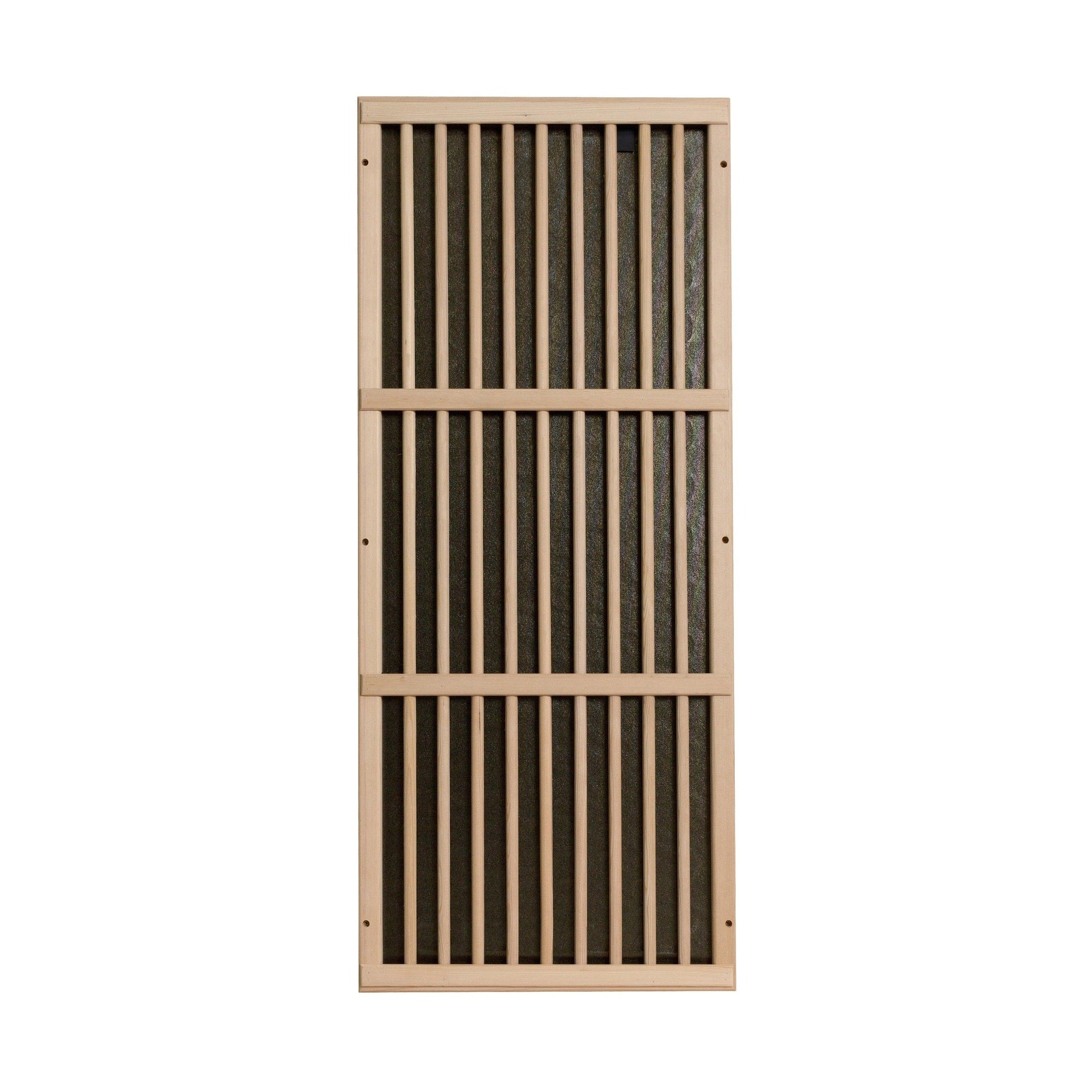 2 Person Carbon Infrared Sauna Canadian Hemlock 1700W Premium Audio by Durasage Health