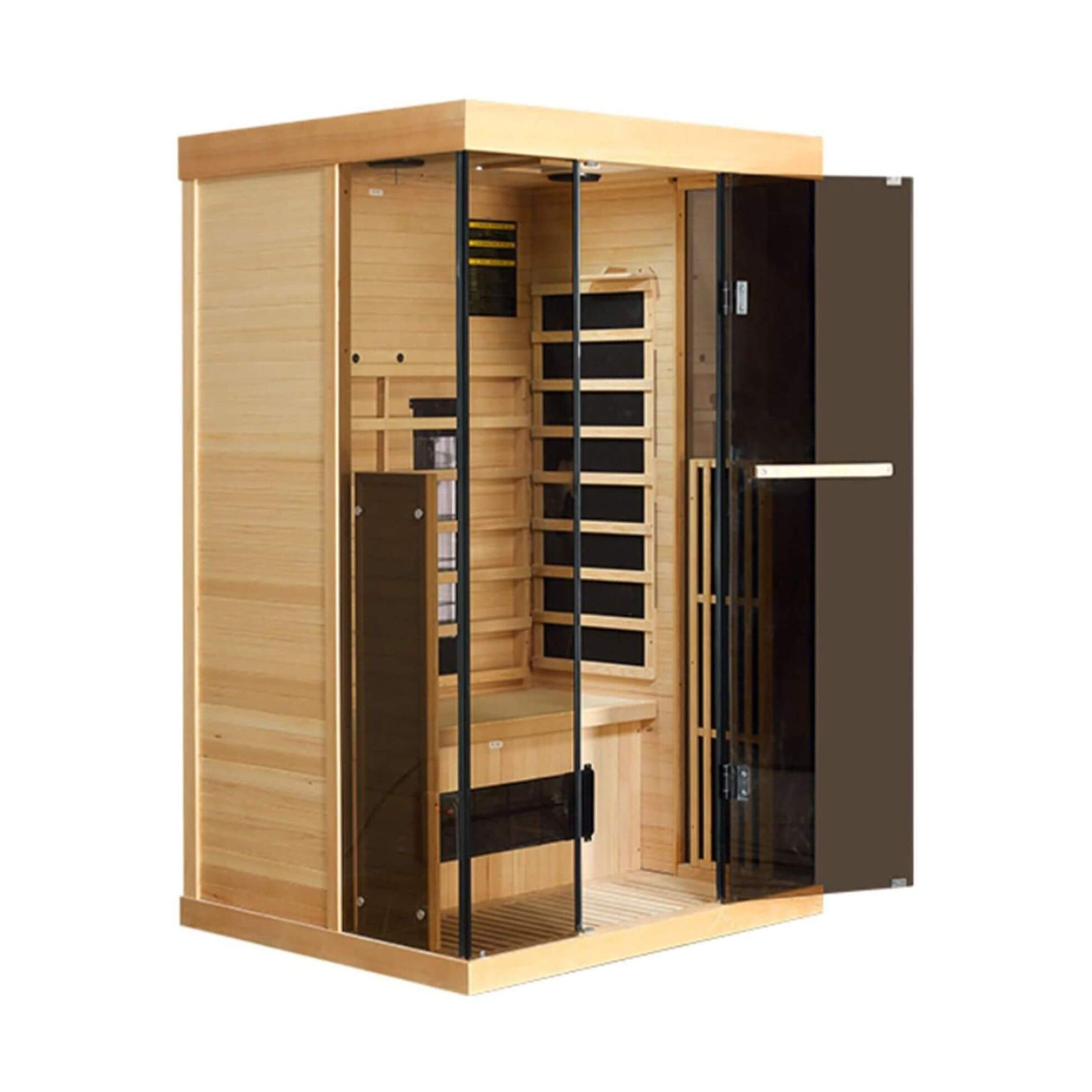 2-Person Hyperpremium Exquisitelycrafted Infrared Timberlined Sauna | SAKSBY WHOLESALE