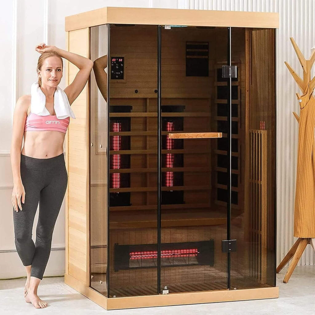 2-Person Hyperpremium Exquisitelycrafted Infrared Timberlined Sauna | SAKSBY WHOLESALE