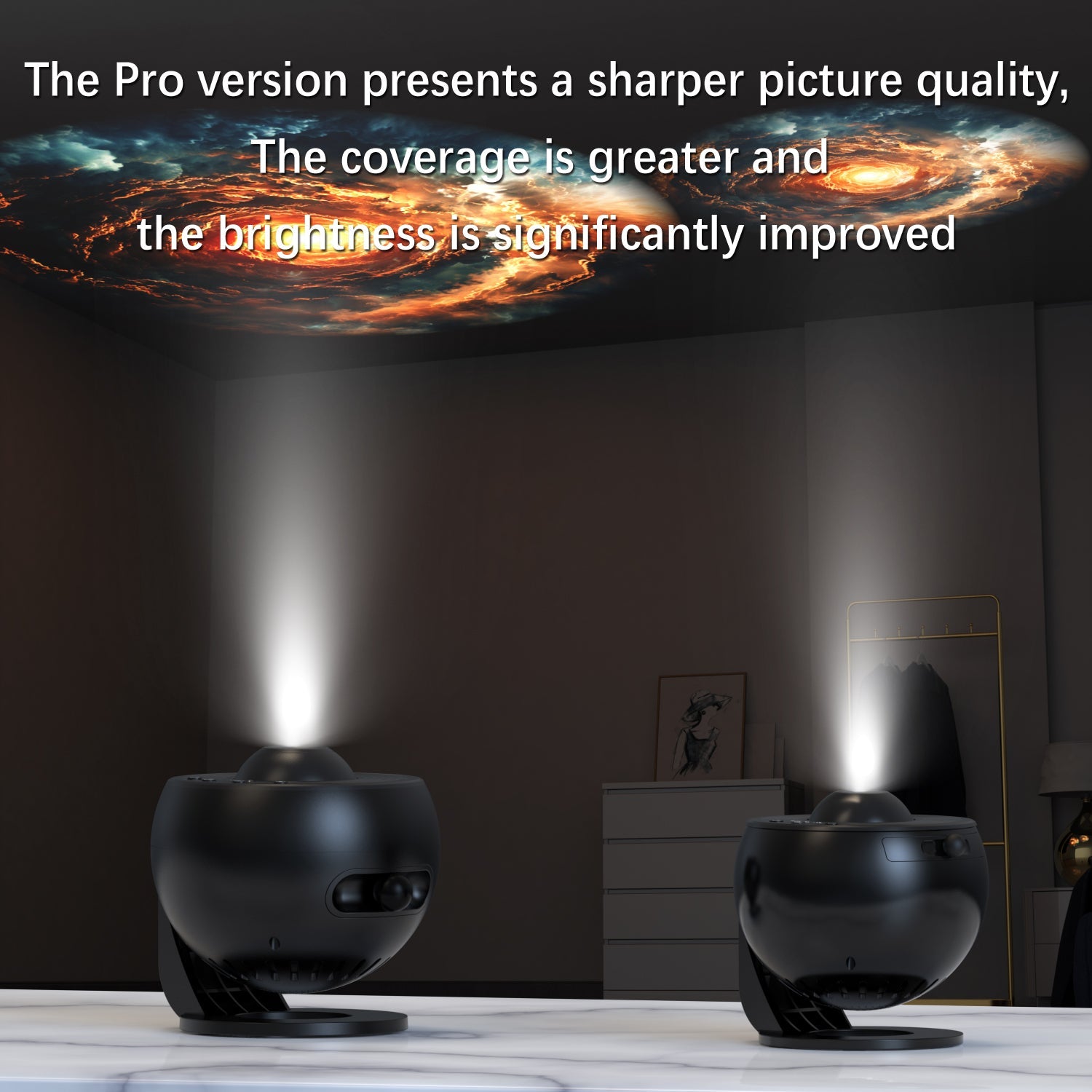 Bluetooth Galaxy Star Projector Night Light | Stellabliss